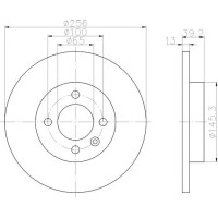 Kočioni disk TEXTAR 92041703