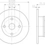 Kočioni disk TEXTAR 92041803