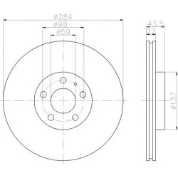 Kočioni disk TEXTAR 92046803