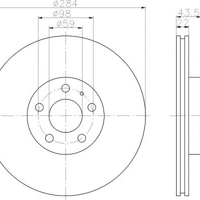 Kočioni disk TEXTAR 92046803