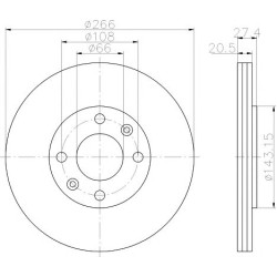 Kočioni disk TEXTAR 92048103