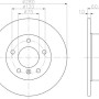 Kočioni disk TEXTAR 92055703