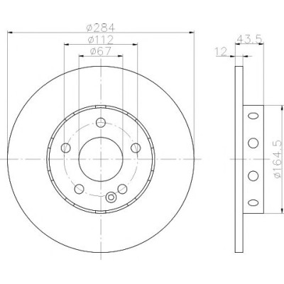 Kočioni disk TEXTAR 92059303