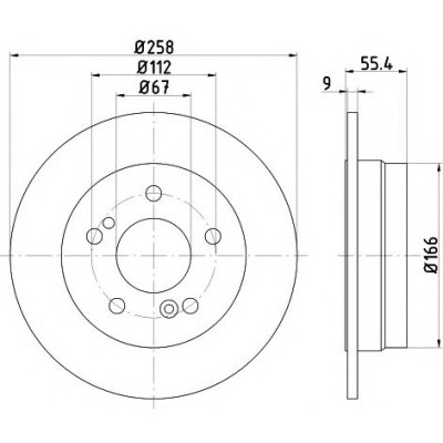 Kočioni disk TEXTAR 92059503