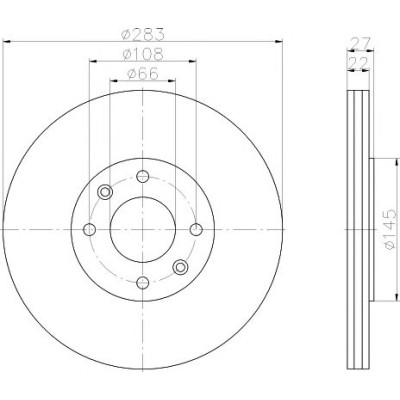 Kočioni disk TEXTAR 92059600