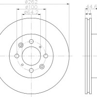 Kočioni disk TEXTAR 92060903