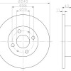 Kočioni disk TEXTAR 92061103