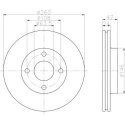 Kočioni disk TEXTAR 92063503
