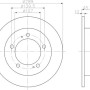 Kočioni disk TEXTAR 92066003
