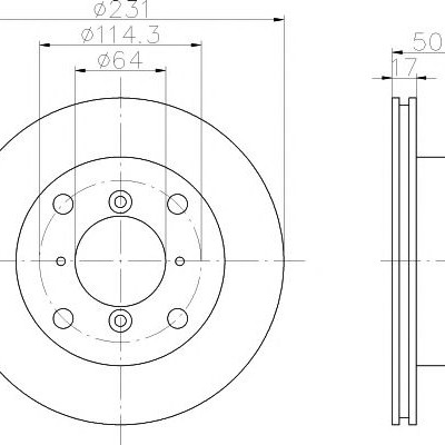 Kočioni disk TEXTAR 92069000