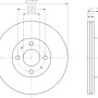 Kočioni disk TEXTAR 92069603