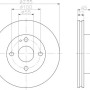 Kočioni disk TEXTAR 92071500