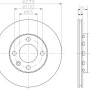 Kočioni disk TEXTAR 92072003