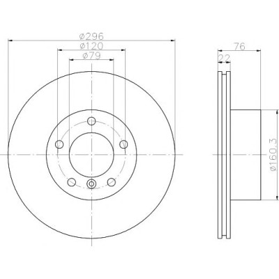 Kočioni disk TEXTAR 92075005