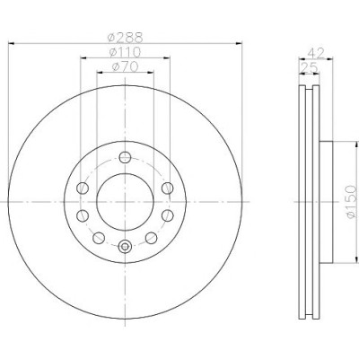 Kočioni disk TEXTAR 92075603