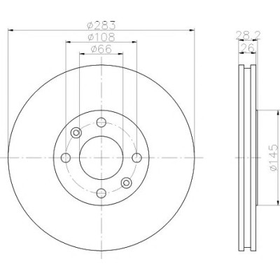 Kočioni disk TEXTAR 92078703