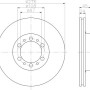 Kočioni disk TEXTAR 92079800
