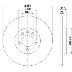 Kočioni disk TEXTAR 92082305