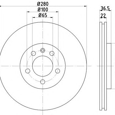 Kočioni disk TEXTAR 92082305