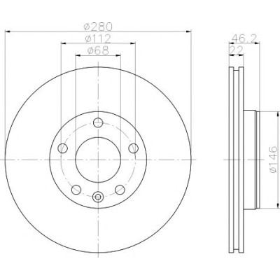 Kočioni disk TEXTAR 92083503