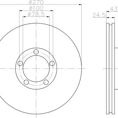 Kočioni disk TEXTAR 92088200