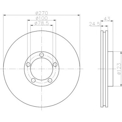 Kočioni disk TEXTAR 92088200