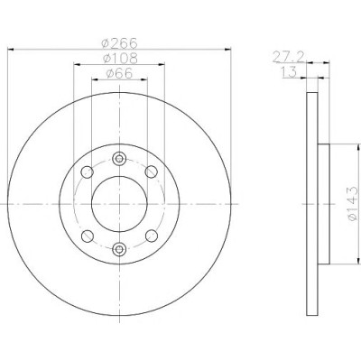 Kočioni disk TEXTAR 92089103