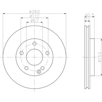 Kočioni disk TEXTAR 92091303