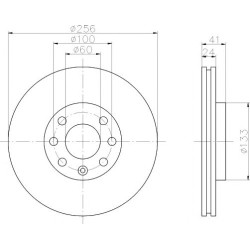 Kočioni disk TEXTAR 92091803