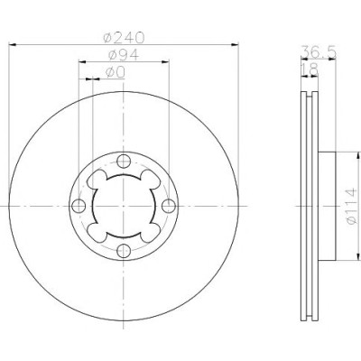 Kočioni disk TEXTAR 92092200