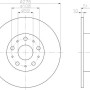 Kočioni disk TEXTAR 92095300