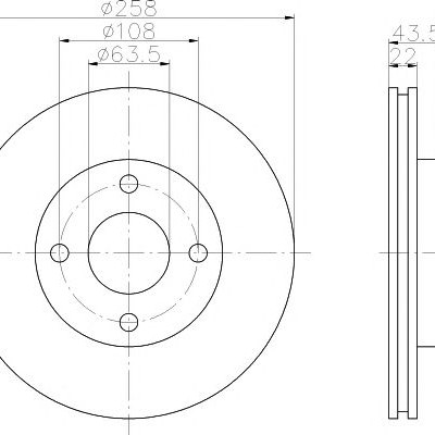 Kočioni disk TEXTAR 92096203