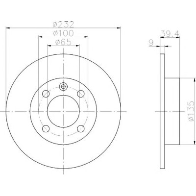Kočioni disk TEXTAR 92098203