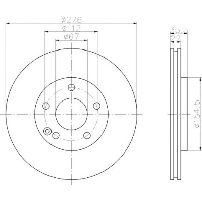 Kočioni disk TEXTAR 92099603