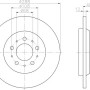 Kočioni disk TEXTAR 92100703