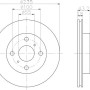 Kočioni disk TEXTAR 92103603