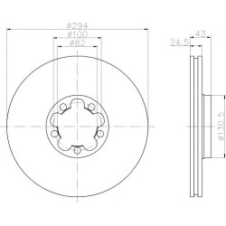 Kočioni disk TEXTAR 92103803
