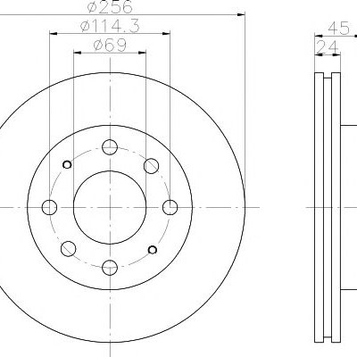 Kočioni disk TEXTAR 92103903