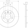 Kočioni disk TEXTAR 92105803
