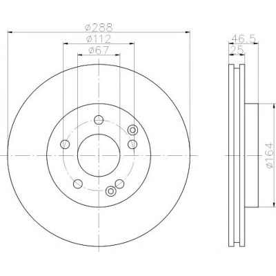 Kočioni disk TEXTAR 92105903