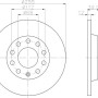 Kočioni disk TEXTAR 92106303