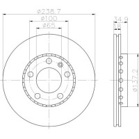 Kočioni disk TEXTAR 92106803