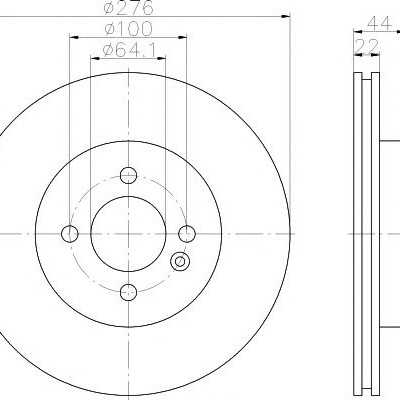 Kočioni disk TEXTAR 92107503