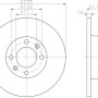 Kočioni disk TEXTAR 92107900