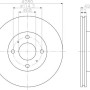 Kočioni disk TEXTAR 92109300