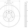 Kočioni disk TEXTAR 92109803