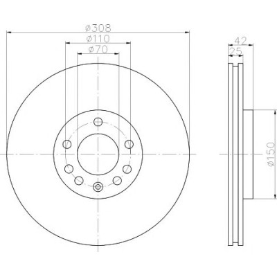 Kočioni disk TEXTAR 92110903