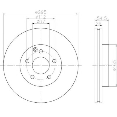Kočioni disk TEXTAR 92115205