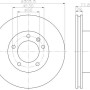Kočioni disk TEXTAR 92115903