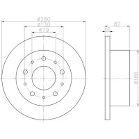 Kočioni disk TEXTAR 92116203